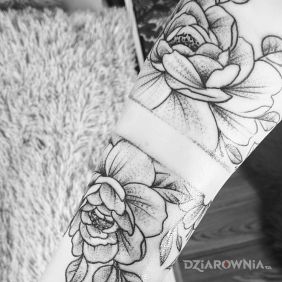 Kwiaty- przedramię