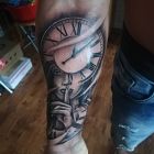 Tatoo - zegar