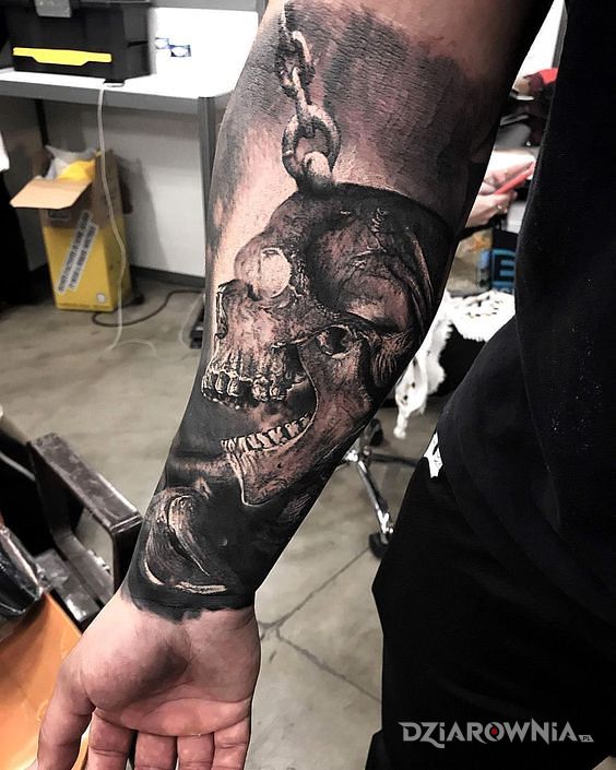 Tatuaż najlepsza czacha jaką zobaczysz - 3D