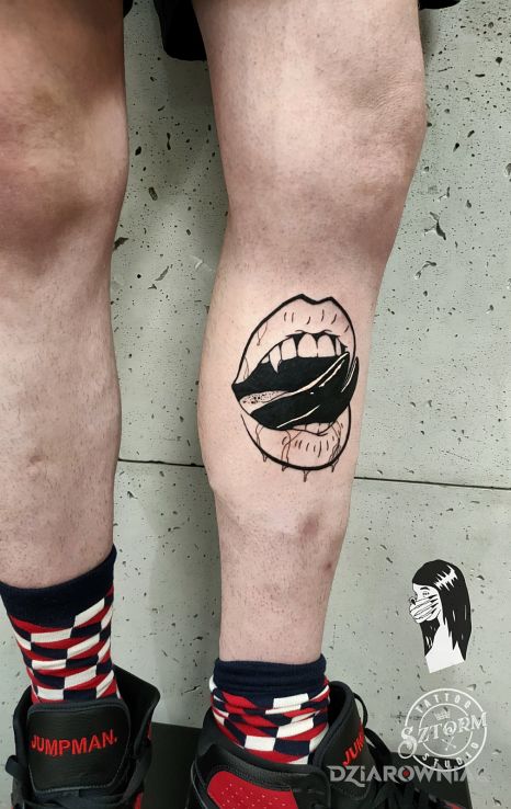 Tatuaż ignorant od praktykantki - demony