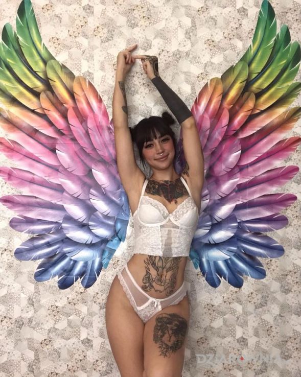 Tatuaż aniolek - seksowne