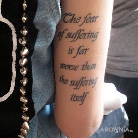 Strach przed cierpieniem