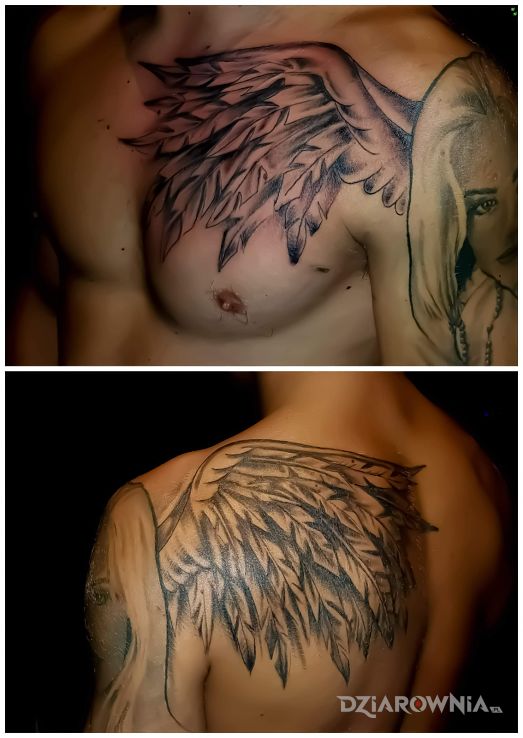 Tatuaż anioł - anioły