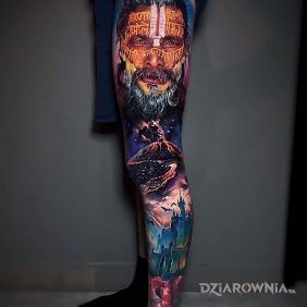 Starzec nad wulkanem