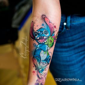 Stitch / Akwarela / Watercolor