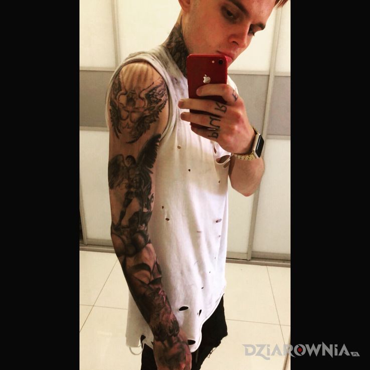 Tatuaż od piekła do nieba - rękawy