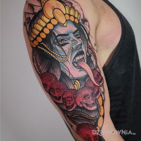 Kali / Hinduska bogini czasu i śmierci / Neotraditional