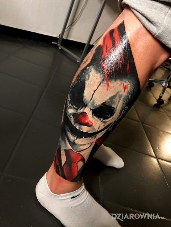 Tatuaż joker - demony