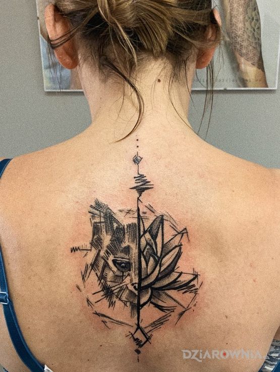 Tatuaż kotek - zwierzęta