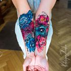 Aparat / Kwiaty / Akwarela / Watercolor