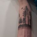 Wycena tatuażu - Przedramię las cena