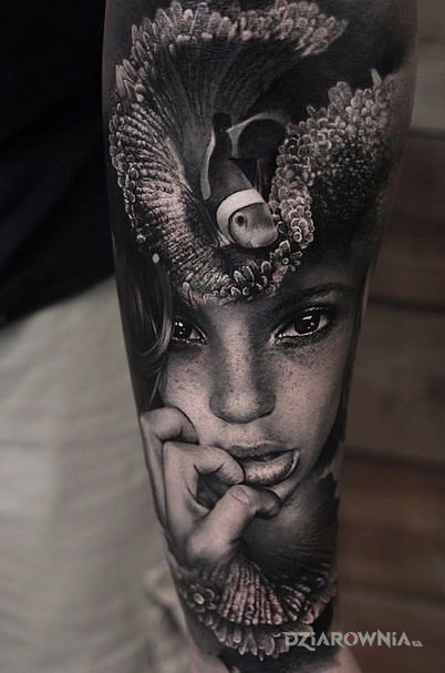 Tatuaż gdzie jest nemo - twarze