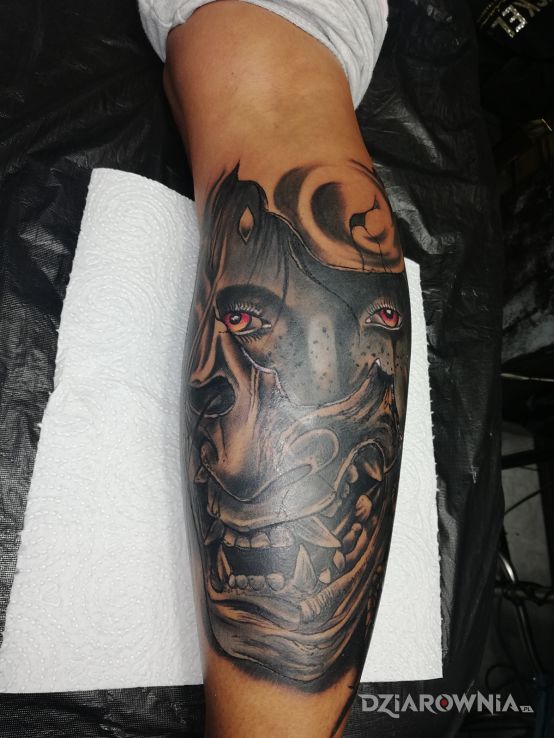 Tatuaż tatoogirl - twarze