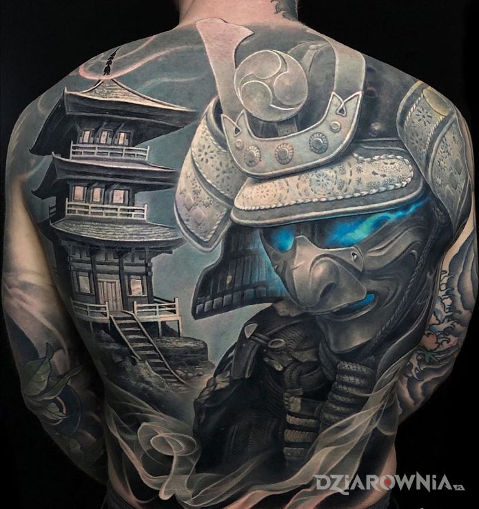 Tatuaż samuraj - postacie