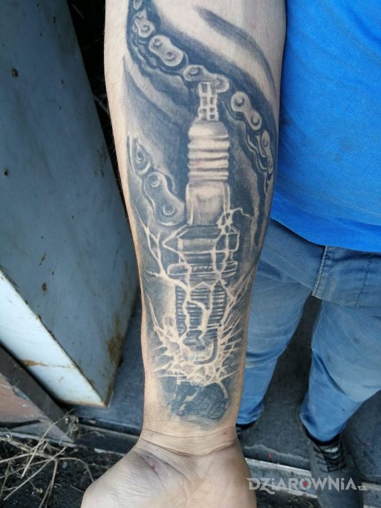 Tatuaż moto is my life - pozostałe