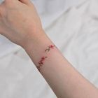 Bransoletka z kwiatów