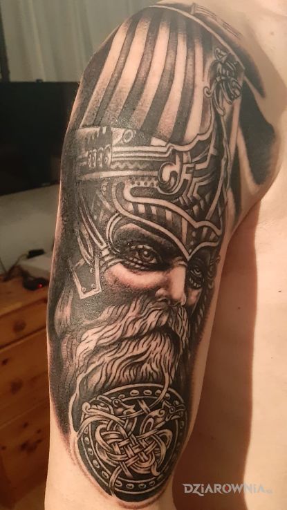 Tatuaż wiking i lodz czesc 1 - twarze