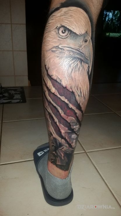 Tatuaż polska walczaca - patriotyczne