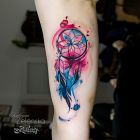 Łapacz snów / Pióra / Akwarela / Watercolor