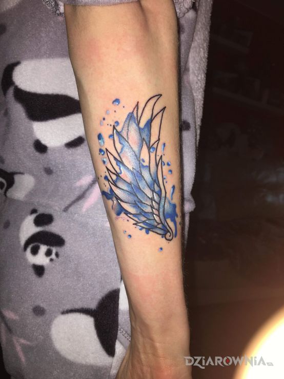 Tatuaż skrzydło - skrzydła