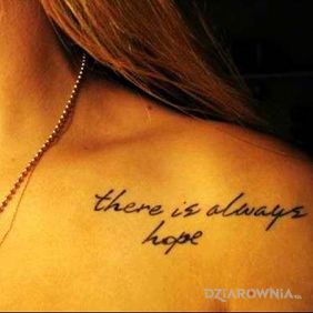 Napis z fajna czcionka