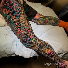 Wyjątkowo kolorowy Indianin