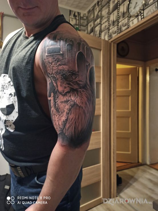 Tatuaż tatoo - rękawy