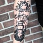 Latarnia morska wykonana na Hawajach