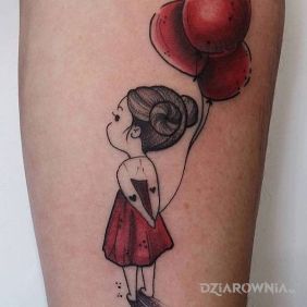 Dziewczyna z balonami