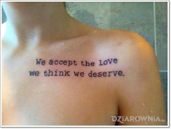 Tatuaż napis - napisy