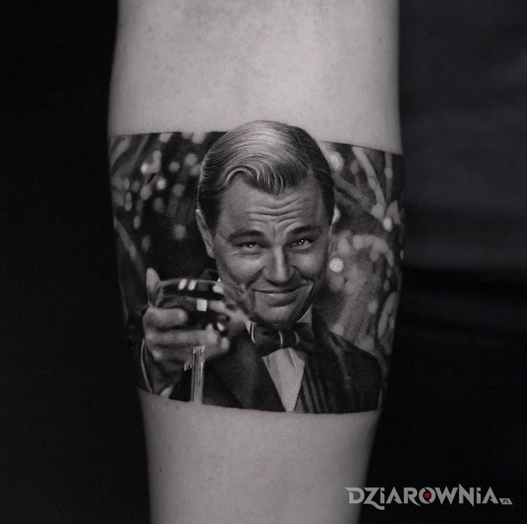 Tatuaż wielki gatsby - 3D