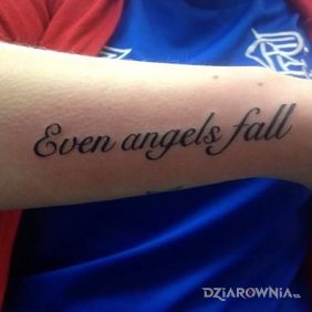 Even angels fall