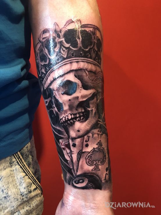 Tatuaż czacha - czaszki