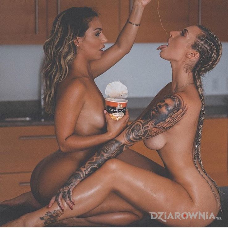 Tatuaż czas na jedzonko d - czarno-szare