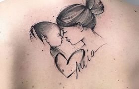 Tatuaż idealny dla mamy