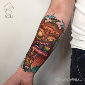 Crash Bandicoot / Game / Gra / Cartoon / PS4 / Neotraditional