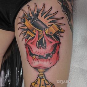 Czaszka / Kielich / Neotraditional