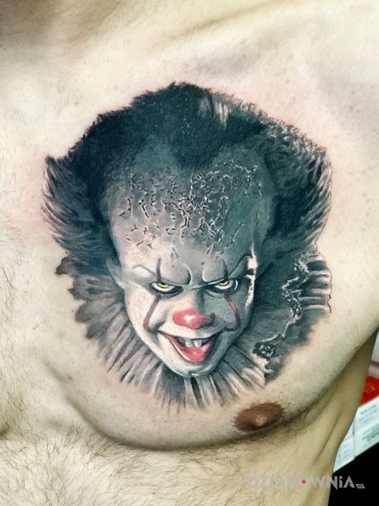 Tatuaż pennywise - sławnych osób