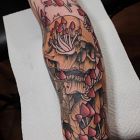 Czaszka / Grzyby / Neotraditional