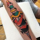 Sztylet / Karty / Old School / Traditional