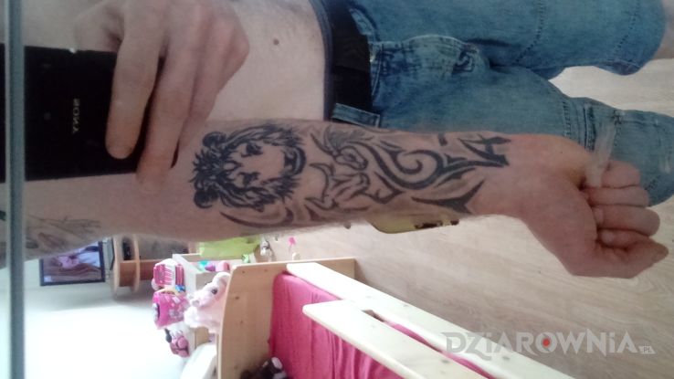 Tatuaż tribal - tribale