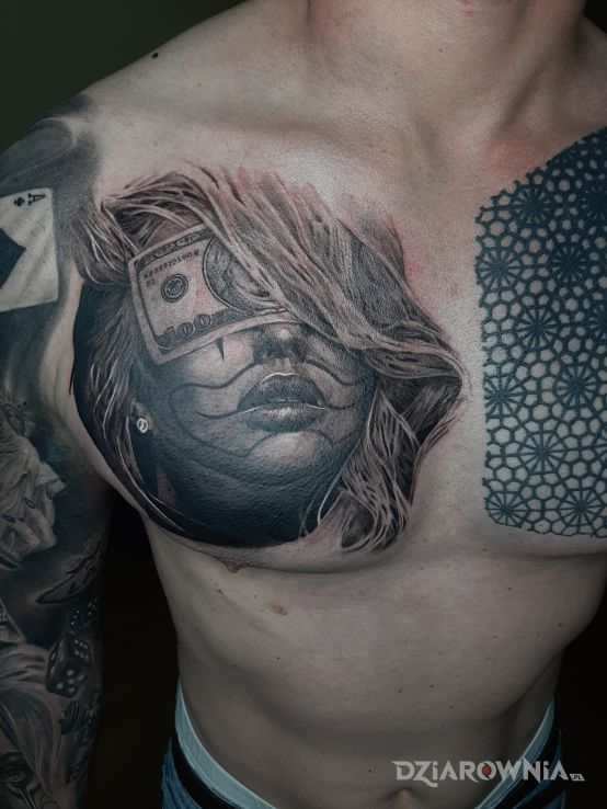 Tatuaż twarz - twarze