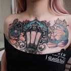 Lampa / Ornamenty / Kwiaty / Neotraditional