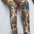 Amerykański Tradycyjny tatuaż