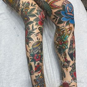 Amerykański Tradycyjny tatuaż