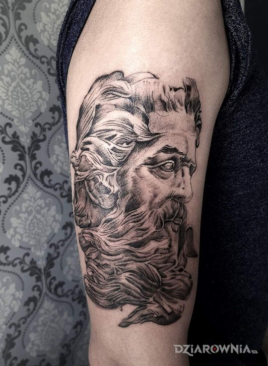 Tatuaż a teraz zeusik - twarze
