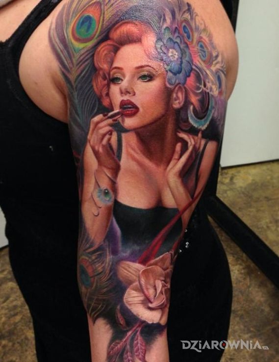 Tatuaż portret - realistyczne