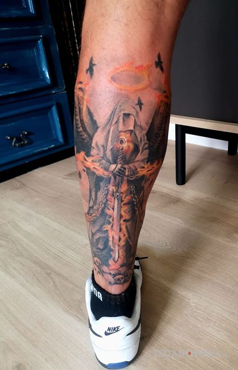 Tatuaż demon śmierci - demony