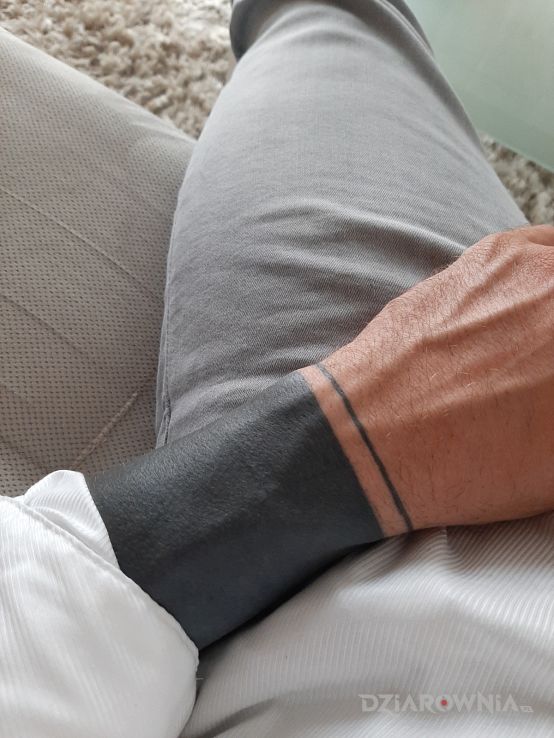 Tatuaż blackwork - blackwork / blackout