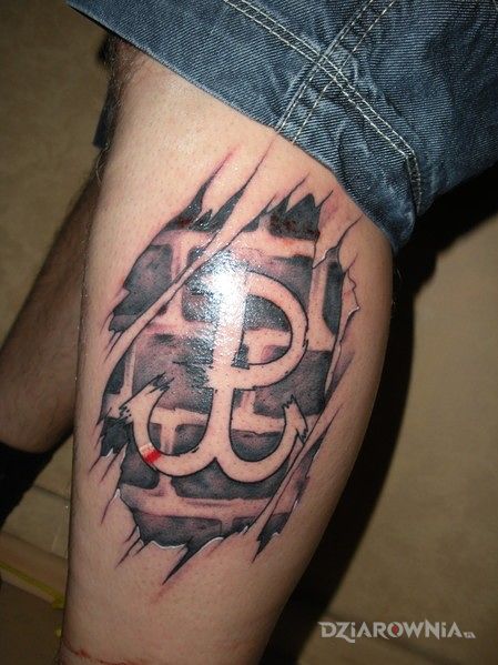 Tatuaż dla patriotow - patriotyczne